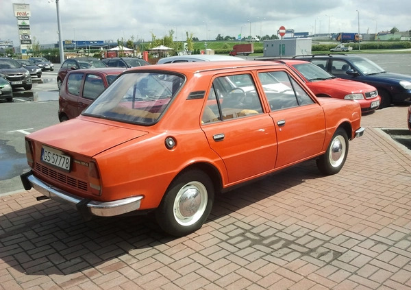 Skoda 105 cena 17900 przebieg: 82546, rok produkcji 1978 z Lędziny małe 301